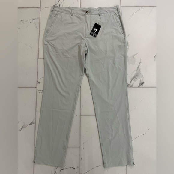 NWT Levelwear Men’s 40 x 33 Cool Gray STEPHEN Performance Tech Stretch Golf Pant - Picture 2 of 10